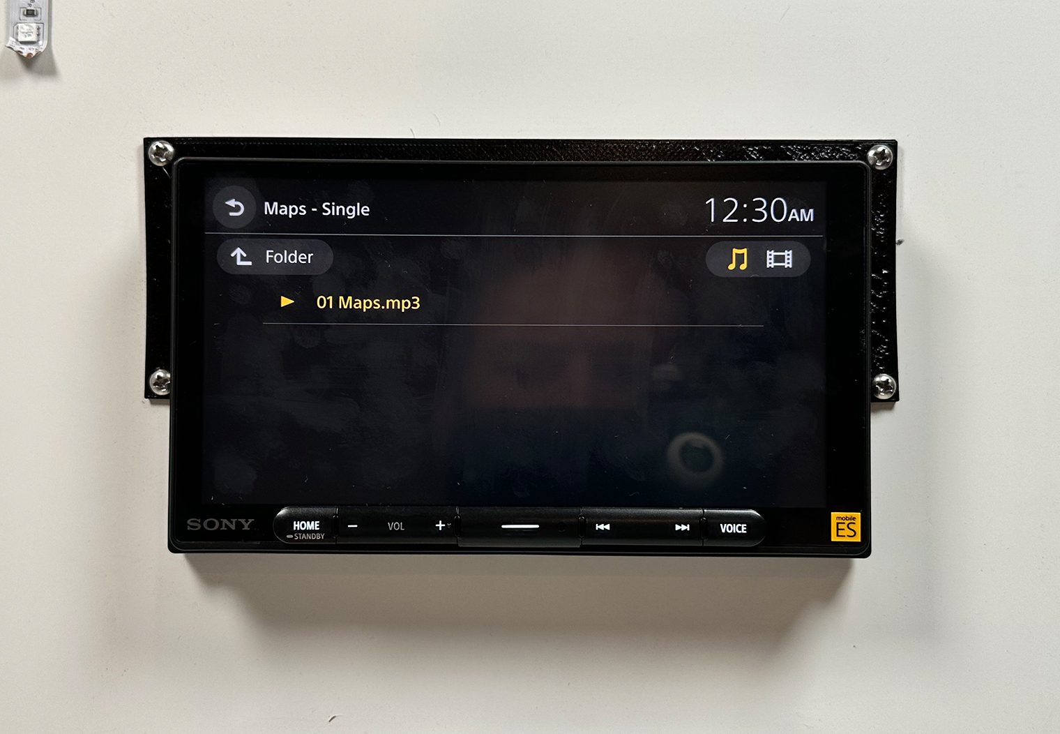 Sony XAV-9000ES usb folder navigating