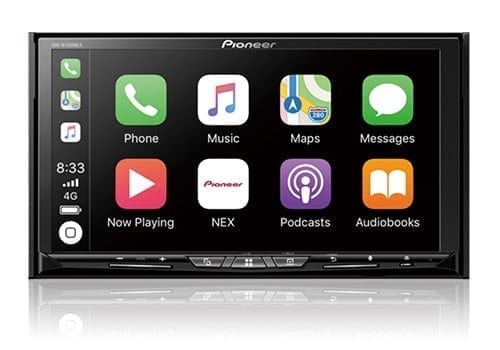 Pioneer AVH-W4500NEX DVD Multimedia Player with Apple CarPlay on screen