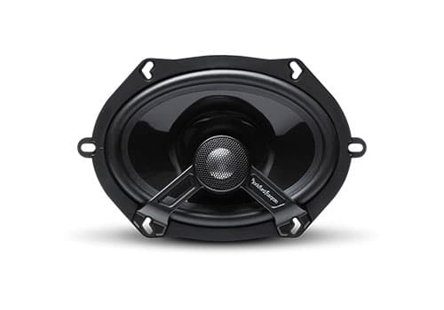 Rockford Fosgate T1572 front view of woofer and tweeter