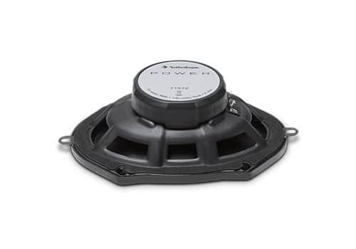Rockford Fosgate T1572 rear view of casing and magnet