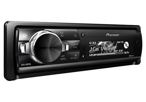 Pioneer DEH-80PRS angle view of screen