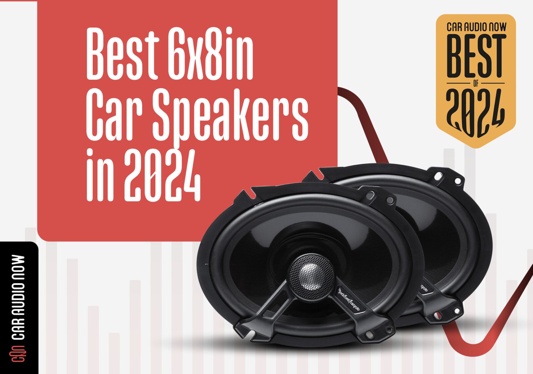 Best 6x8 Car Speakers 2024 Hero