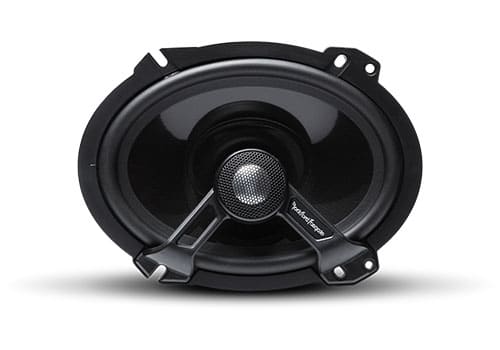 Rockford Fosgate T1682 front view of woofer and tweeter