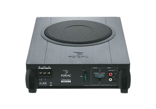 Focal IBus 2.1 side view with power inputs and outputs