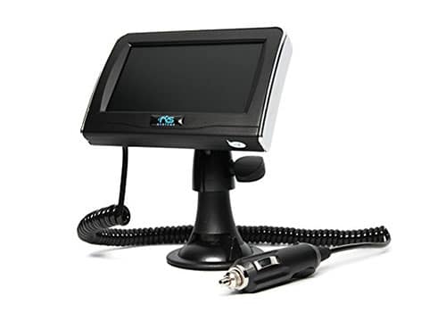 Rear View Safety Wireless RVS-091406 monitor front view with wire
