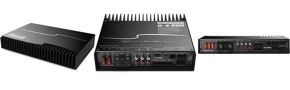 AudioControl D Series Amplifiers for best multi channel car amplifiers page