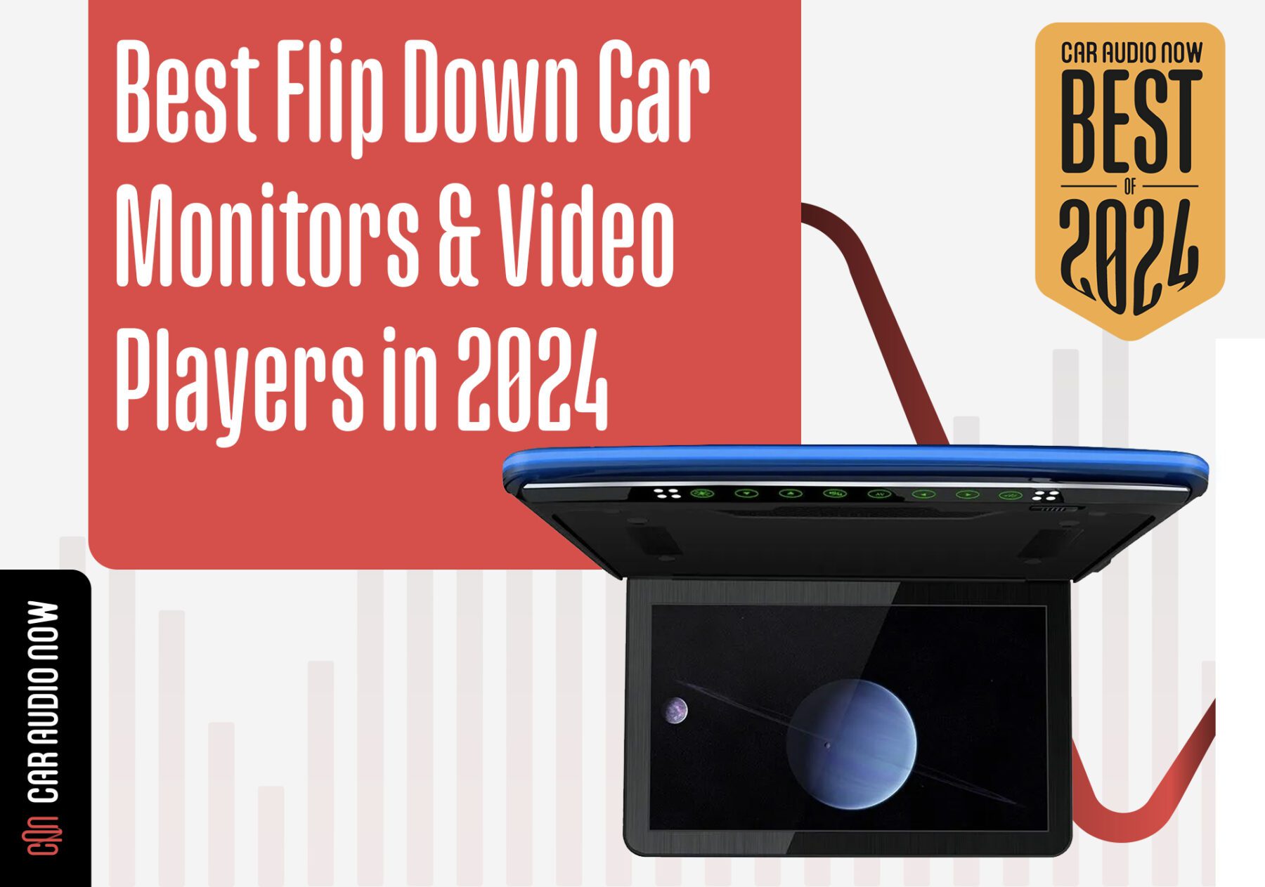 Best Flip Down Car Monitors 2024 Hero