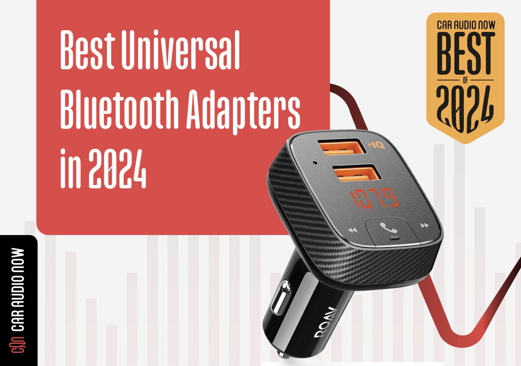Best Universal Car Bluetooth Adapters 2024 Hero