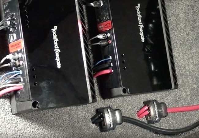 How to install a car amplifier