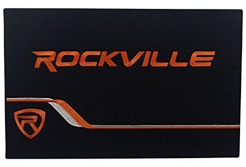 Rockville RWS12CA Slim 1200 Watt 12" Amplified Powered Car Subwoofer Enclosure