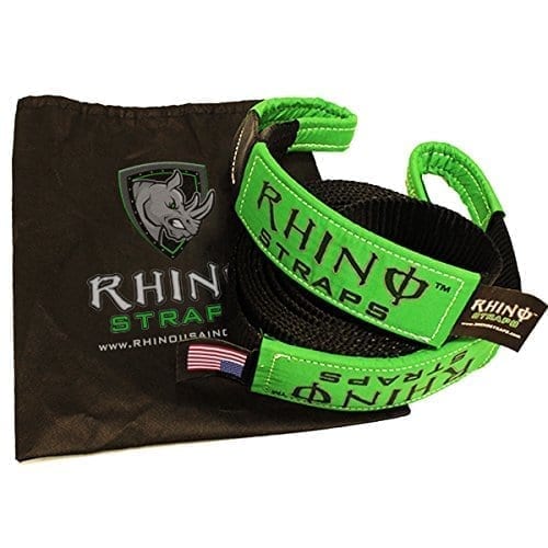 RHINO USA Recovery Tow Strap 3" x 20ft