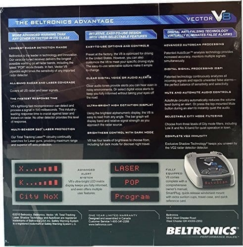Beltronics V8