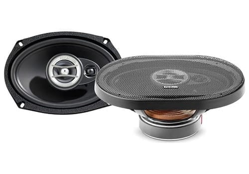 Focal RCX-690 6x9 speakers with and without grille