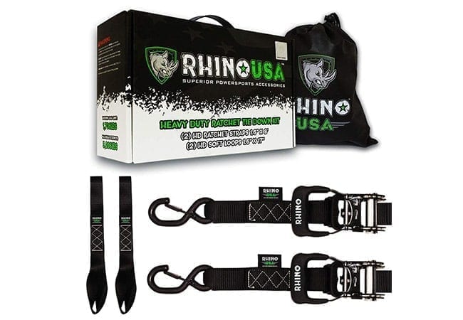 Rhino USA RNO-HDKIT-4PK Ratchet Tie Down Strap for sale online 
