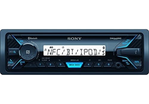 Sony DSXM55BT front view screen on