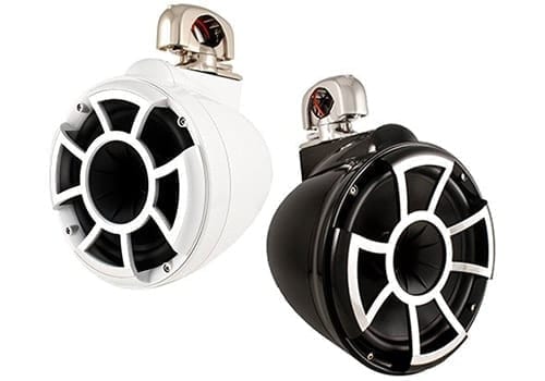 Wetsounds Revolution Series Best Wakeboard Tower Speakers black and white