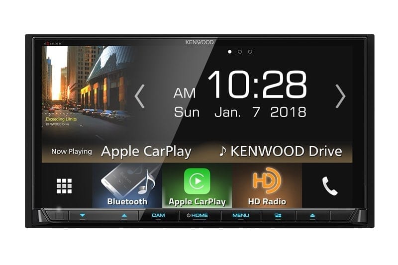 Kenwood DDX8905 front image main screen of DVD player