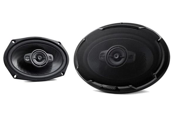 Kenwood KFC-6986PS 6x9 speakers with and without grille