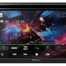 Pioneer AVH-211EX with dvd media playing
