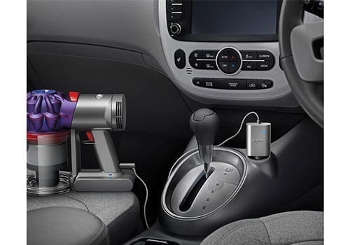 Dyson V7 charging using car charge port