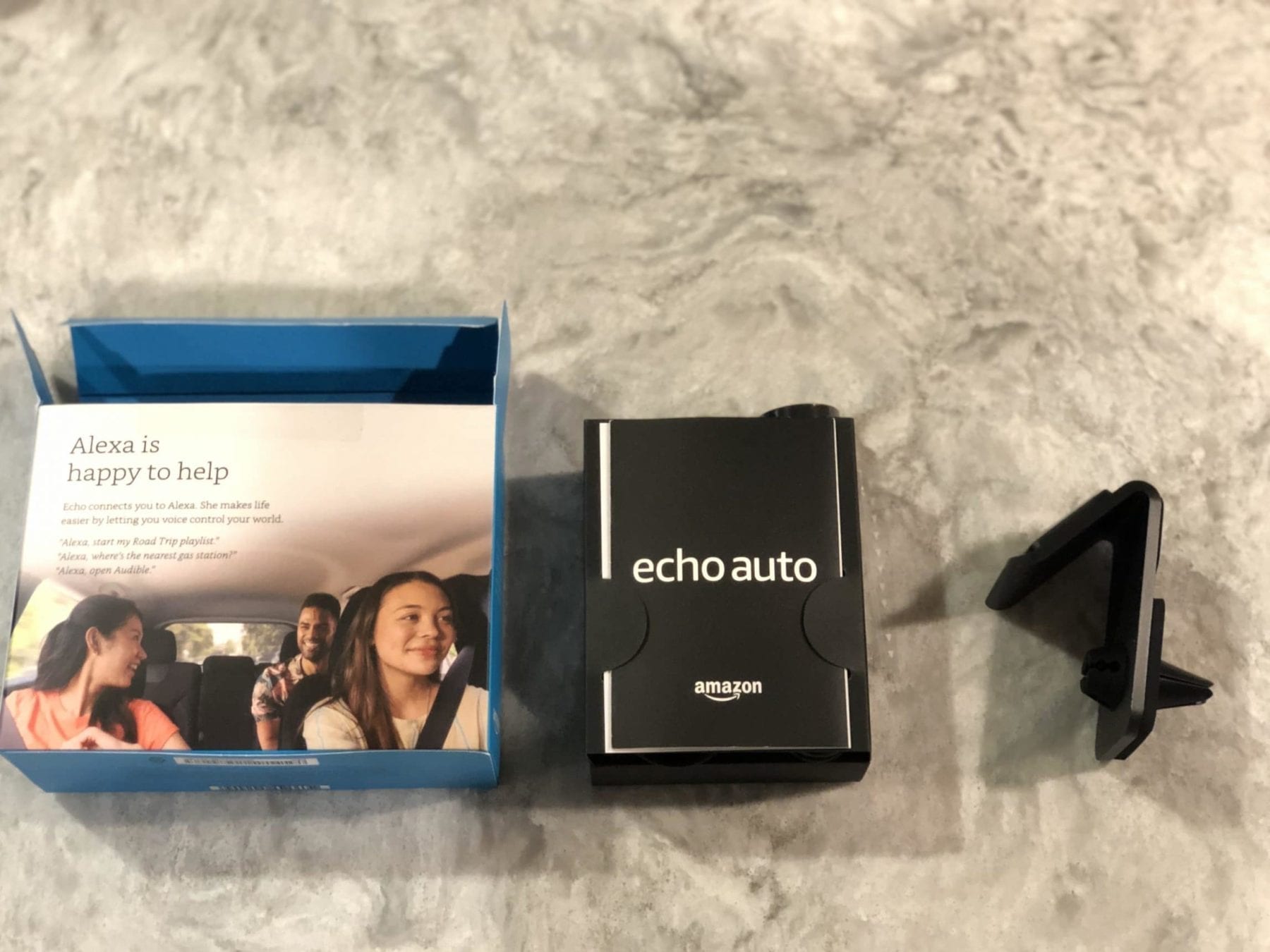 Echo auto pulling out of the package