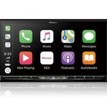 Pioneer AVIC-W8500NEX apple carplay apps on screen