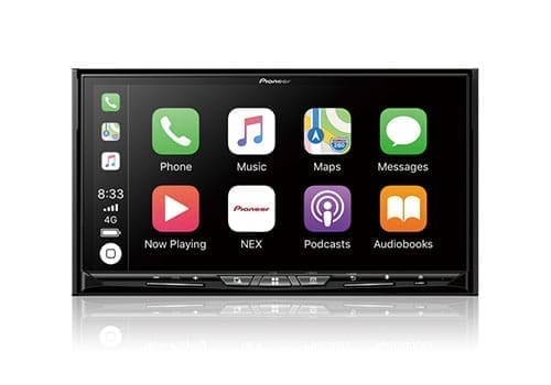 Pioneer AVIC-W8500NEX apple carplay apps on screen