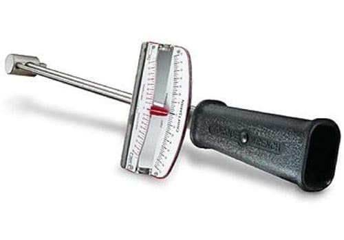 Craftsman 9-32999 torque wrench with dial angle view
