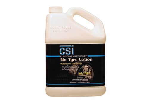 CSI Nu Tyre Lotion bottle