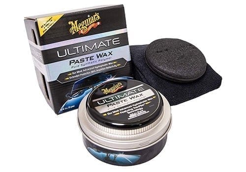 Meguiars Ultimate Paste Wax with applicator, wax and rag