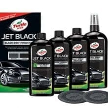 Turtle Wax Black Box Kit products with all products out of box