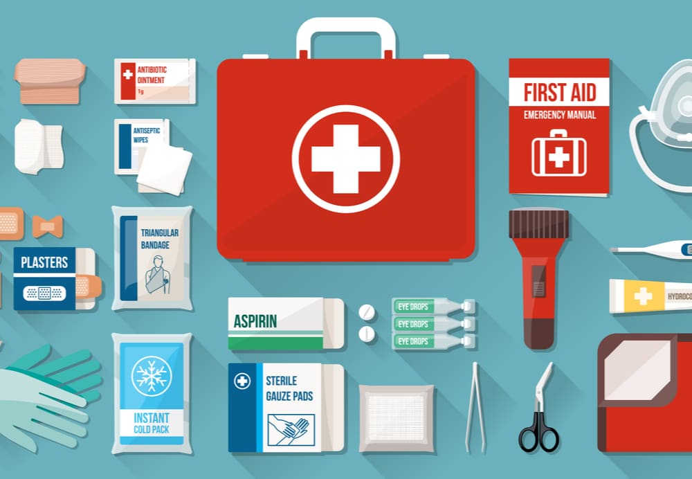 First Aid Kit infographic