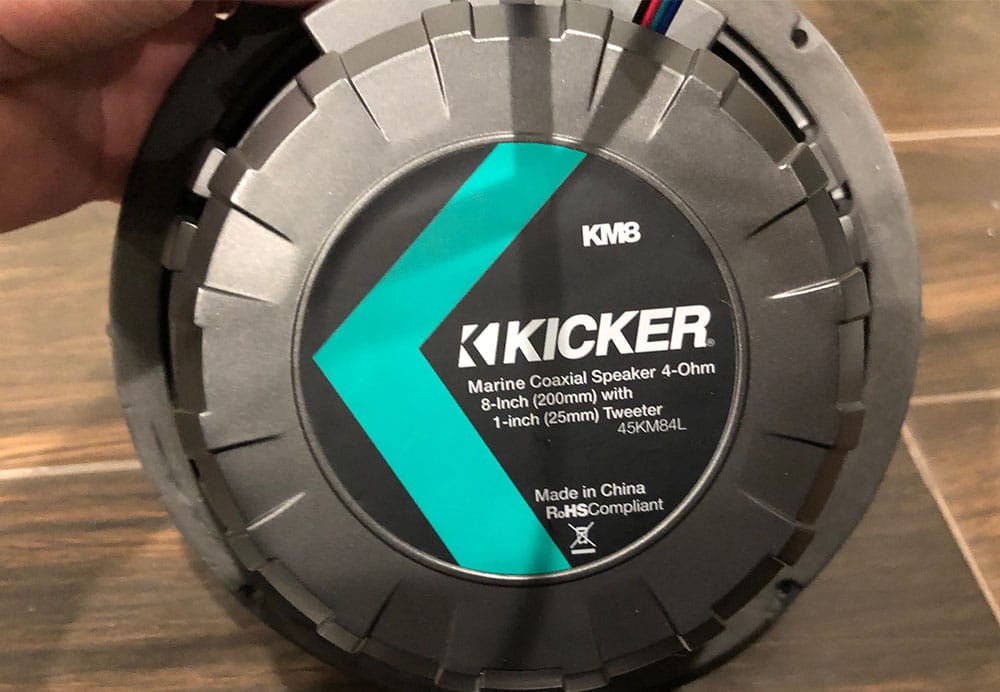 Kicker 45KM84L Speakers Sealed Motor Casing