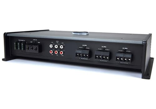 Wet Sounds SYN-DX6 with inputs, fuses, outputs, rca inputs