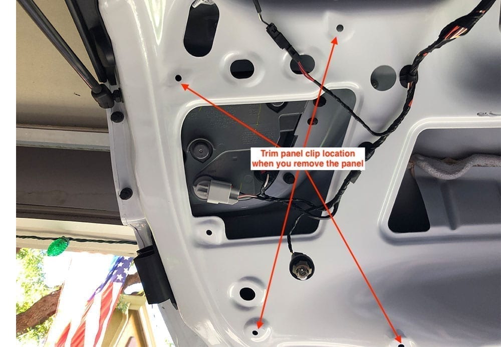 jeep grand cherokee hatch panel removed