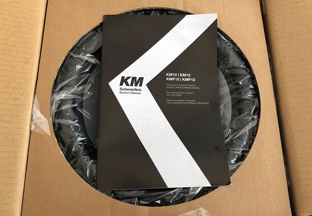 Opening KMF10 box