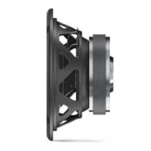 JBL Stage 810 Side view of free air subwoofer magnet and motor