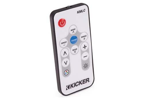 Kicker KMLC Remote angle view