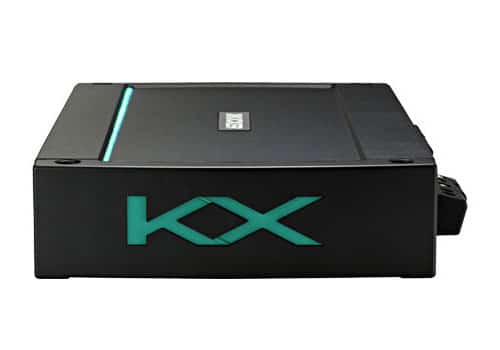Kicker KXMA8005 side view with logo