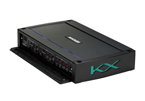 Kicker KXMA8005 tune panel open side view