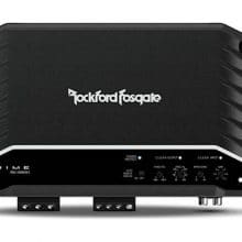Rockford Fosgate R2-1200X1 top view with panel