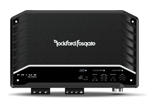 Rockford Fosgate R2-1200X1 top view with panel