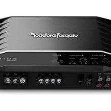 Rockford Fosgate R2-750X1 view of control panel, power and channels