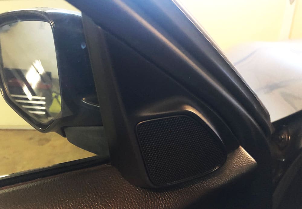 Honda Accord tweeter panel on door