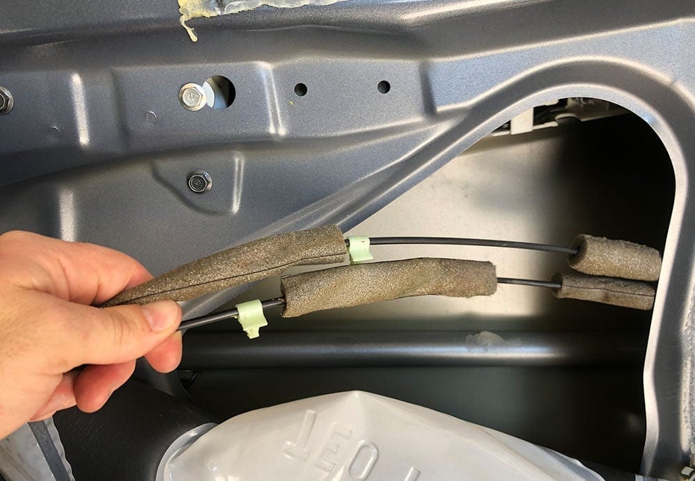 Honda Accord Latch Cable Uncliped
