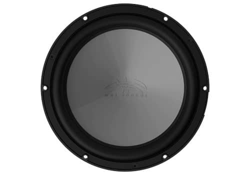 REVO 10 FA S4-B V2 front view of subwoofer with cone