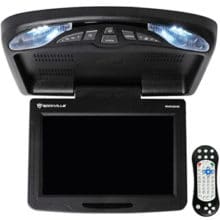 Rockville RVD12HD-BK front with remote