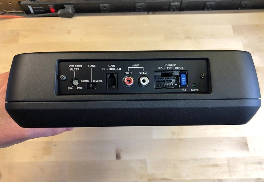 Sony XS-AW8 amp panel