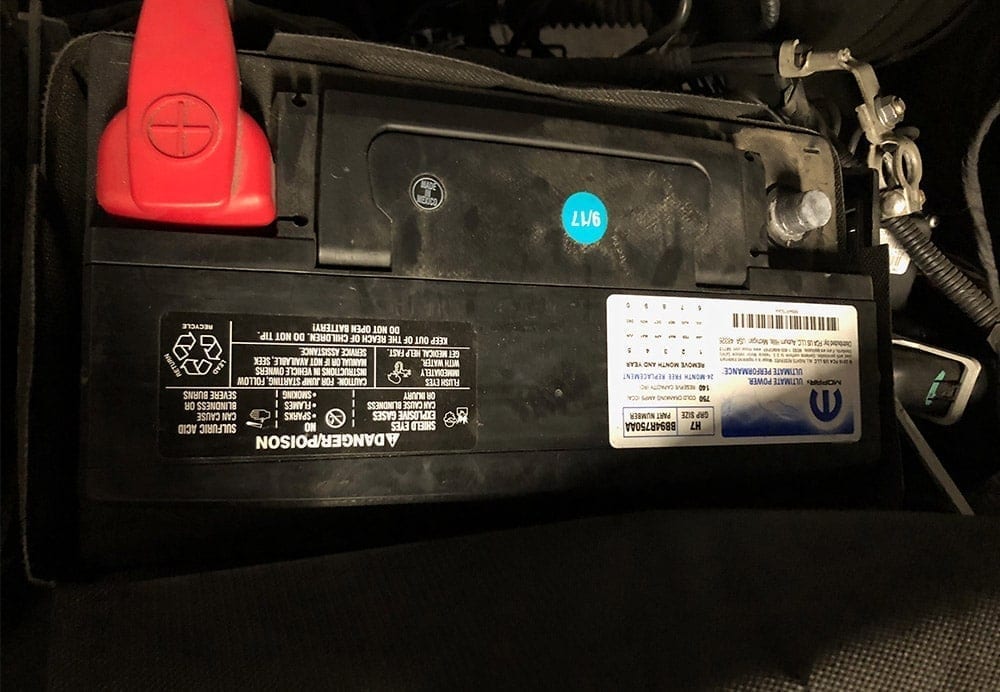Ram 1500 battery disconnected