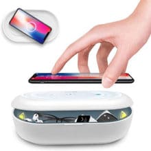 Cahot Fast UV portable sanitizer with wireless charger